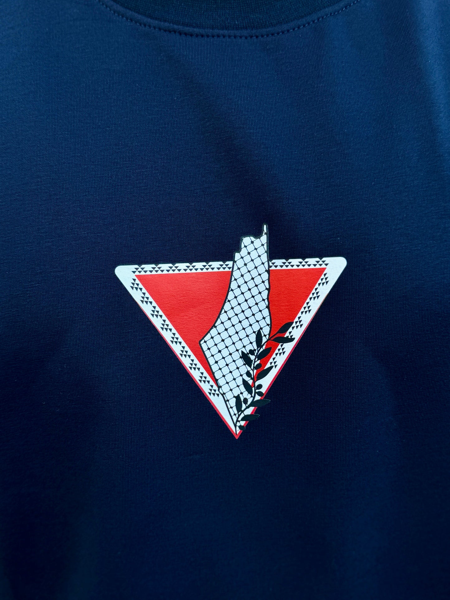 Palestinian red triangle tree - Apostrophe.Fasla